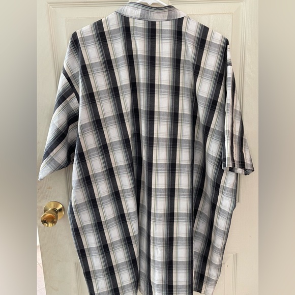 Ben Davis 1/4 zip plaid shirt men’s size 3xl - Picture 3 of 7